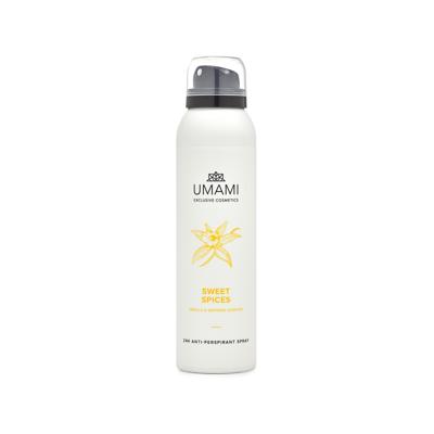 Umami Exclusive Cosmetics Sweet Spices Deodorant Spray Vanilla & Saffron 150ml
