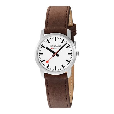 Mondaine Simply Elegant 36mm Bruin Mondaine Simply Elegant 36mm Bruin