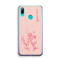Giving Flowers: Huawei P Smart (2019) Transparant Hoesje