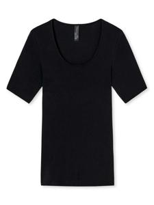 Schiesser - Spencer 1/2 - Luxury - zwart, Maat:46