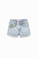 Spijkershort met Smiley® - BLUE - 5/6