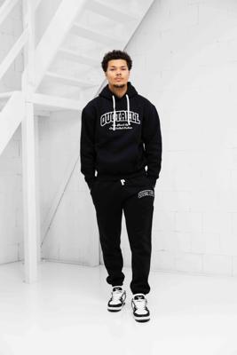 Quotrell University Trainingspak Heren Zwart/Wit - Maat S - Kleur: WitZwart | Soccerfanshop