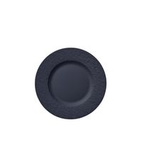 Villeroy & Boch Manufacture Rock Dinerbord Rond Porselein Zwart 6 stuk(s) - thumbnail