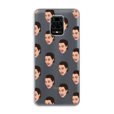 Ugly Cry Call: Xiaomi Redmi Note 9 Pro Transparant Hoesje