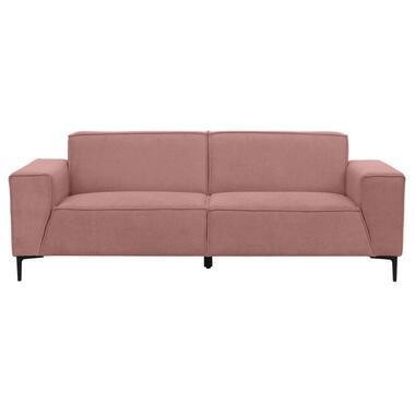 Bank Romy 3-zits - stof Curio - roze - Leen Bakker