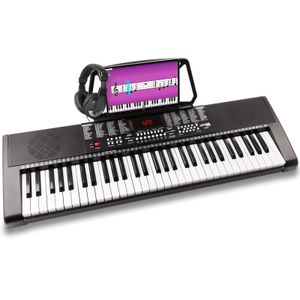 MAX KB4 beginners keyboard met 61 toetsen en hoofdtelefoon