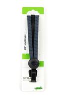 Qibbel Widek triobinder eye met haak 24+2x12mm zwart/blauwgrijs