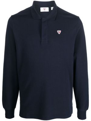 Rossignol polo à manches longues - Noir