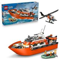 LEGO City 60504 Reddingsboot en helikopter van de kustwacht - Speelgoed voor kinderen vanaf 7 jaar
