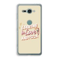 Pizza is the answer: Sony Xperia XZ2 Compact Transparant Hoesje