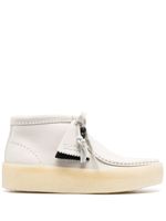 Clarks Originals bottines Wallabee - Blanc