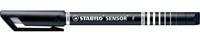 STABILO SENSOR fineliner, 0,3 mm, zwart