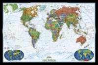 Wereldkaart 22078 World Decorator, 186 x 122 cm | National Geographic Wereldkaart 22078 World Decorator, 186 x 122 cm | National Geographic