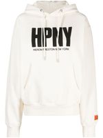 Heron Preston hoodie à logo imprimé - Blanc - thumbnail