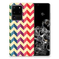 Samsung Galaxy S20 Ultra | TPU bumper | Zigzag Multi Color