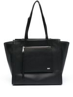 DKNY sac cabas Pax en cuir de veau - Noir