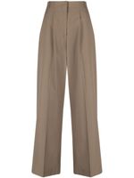 Officine Generale pantalon New Sophie à coupe ample - Marron - thumbnail