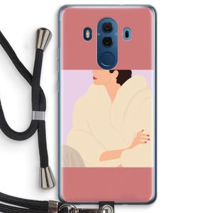 Cosy: Huawei Mate 10 Pro Transparant Hoesje met koord