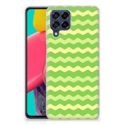 Samsung Galaxy M53 | TPU bumper | Waves Green