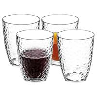 5Five Drinkglazen Estiva - 12x - transparant - onbreekbaar kunststof - 380 ml - Drinkglazen - thumbnail