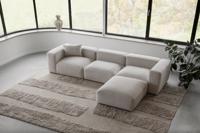 Layered - Vloerkleed Punja Bricks Wool Rug Sand Melange - 300x400 cm Layered - Vloerkleed Punja Bricks Wool Rug Sand Melange - 300x400 cm