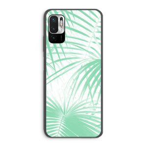 Palmbladeren: Xiaomi Redmi Note 10 5G Transparant Hoesje