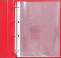 100 Showtassen A4 4-gaats 0,08mm PP glad Quantore
