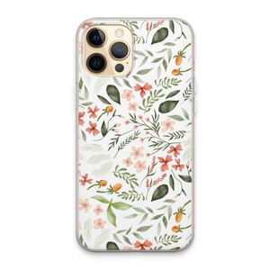Sweet little flowers: iPhone 13 Pro Max Transparant Hoesje