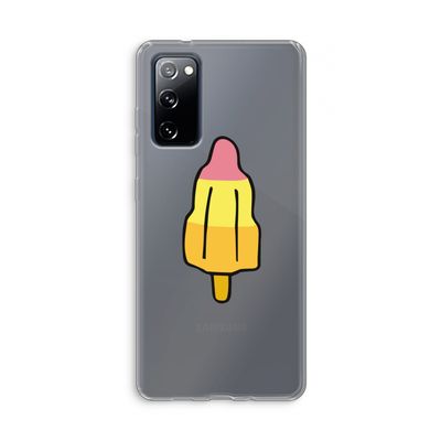 Raketijsje: Samsung Galaxy S20 FE / S20 FE 5G Transparant Hoesje
