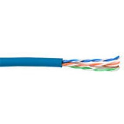 ACT CAT5E U/UTP soepel patch blauw 100 m