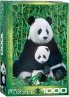 Eurographics Panda & Baby Legpuzzel 1000 stuk(s) Dieren - thumbnail
