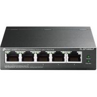 TP-LINK TL-SF1005LP netwerk-switch Unmanaged Fast Ethernet (10/100) Power over Ethernet (PoE) Zwart - thumbnail