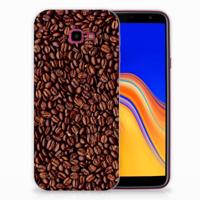 Samsung Galaxy J4 Plus (2018) | Siliconen Case | Koffiebonen