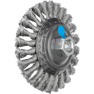 PFERD TOOLS 43315003 Schijfborstel getordeerd KBG Ø 115 x 15 mm M14 Ø roestvrijstalen draad 0,35 voor haakse slijpers 1 stuk(s)