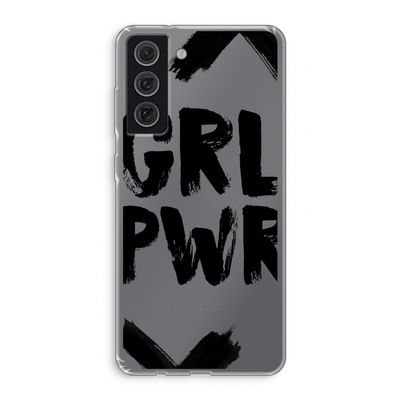 Girl Power #2: Samsung Galaxy S21 FE Transparant Hoesje