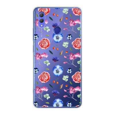 Bloemetjes: Honor Note 10 Transparant Hoesje