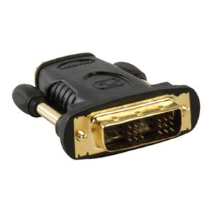 Valueline VC-004G kabeladapter/verloopstukje HDMI A DVI-D Zwart