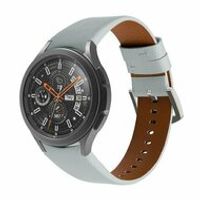 leren bandje - Grijs - Samsung Galaxy Watch 6 - 40mm & 44mm - thumbnail