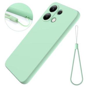 Xiaomi Redmi Note 13 4G Liquid Siliconen Hoesje - Groen