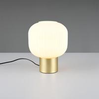 Trio Trendy tafellampDiva goud met wit glas - 519800108