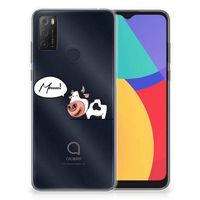 Alcatel 1S (2021) Telefoonhoesje met Naam Cow - thumbnail