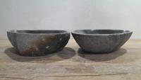 Riviersteen waskommen set RL250327AB, 52x36x15 cm