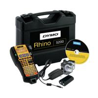 DYMO RHINO 5200 Kit Labelmaker Geschikt voor labels: IND 6 mm, 9 mm, 12 mm, 19 mm