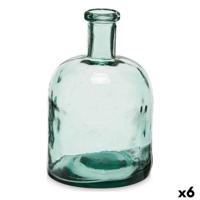 Decoratieve fles Gift Decor 2385 2385 Transparant Breedte 2,25 L 15 x 24 x 15 cm 15 x 24,5 x 15 cm Decoratie (6 Stuks)