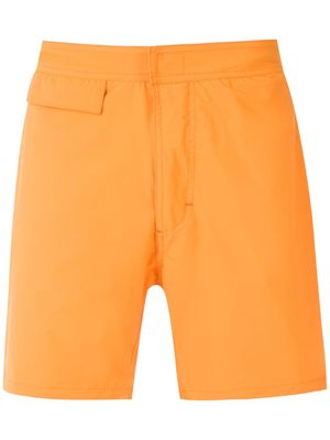 Amir Slama short de bain à logo - Orange