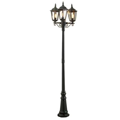 KonstSmide Klassieke buitenlantaarnFirenze 3-lichts groen - 7217-600
