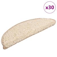 Trapmatten 30 st 56x17x3 cm crèmekleurig