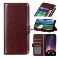 Motorola Moto G200 5G Wallet Case met Magnetische Sluiting - Bruin - thumbnail