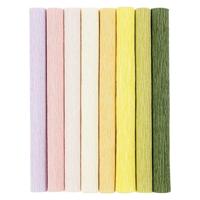 Creativ Company Crêpepapier pastelkleuren, 8 vellen