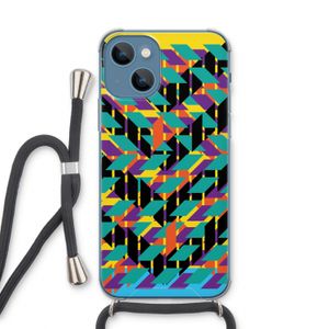 Skew Bee 1: iPhone 13 Transparant Hoesje met koord